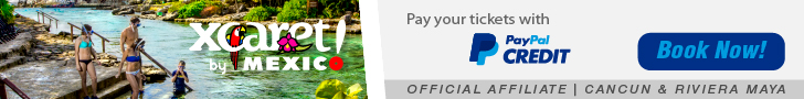 Get your Xcaret admission with PayPal credit!